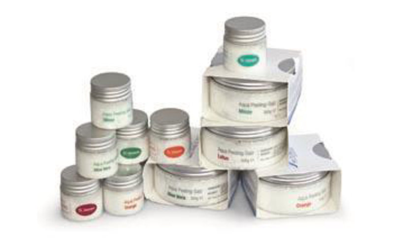 Massagesalze-Peeling