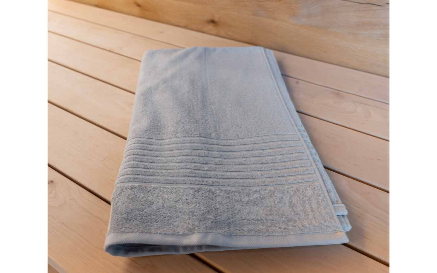Saunatuch XL - 70 x 200 cm - silber